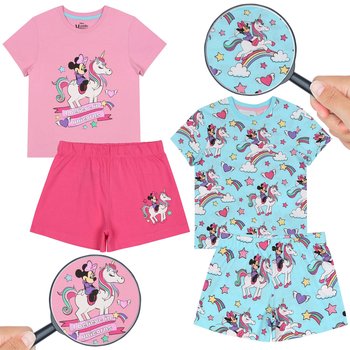 Myszka Minnie Disney Letnia piżama dla dziewczynki, bawełniana piżama na krótki rękaw 2szt. 2-3 lata 98cm - Disney