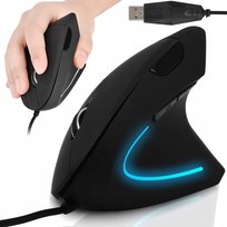 Myszka Wertykalna Renew Force Pionowa Mysz Ergonomiczna Przewodowa Cicha