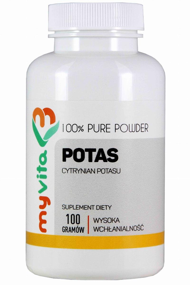Фото - Вітаміни й мінерали MyVita, potas, 100 g