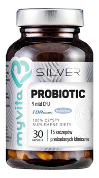 MyVita, Silver, suplement diety Probiotic 9 mld CFU, 30 kapsułek - MyVita