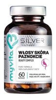 MyVita, Silver, suplement diety włosy skóra paznokcie, 60 kapsułek