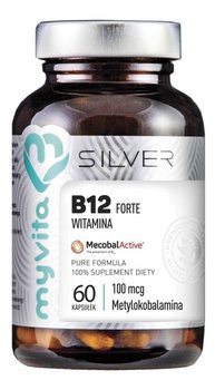 MyVita, Silver, Witamina B12 Forte, Suplement diety, 60 kaps. - MyVita
