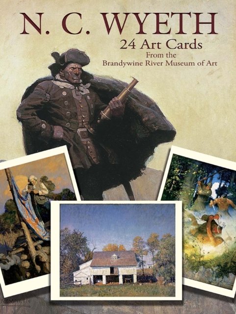 N C Wyeth 24 Art Cards From The Brandywine River Museum Of Art N   N C Wyeth 24 Art Cards From The Brandywine River Museum Of Art B Iext117076048 