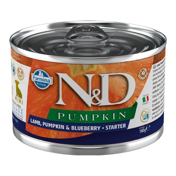 N&D Dog Lamb Pumpkin Blueberry Starter 140g Szczenięta jagnięcina dynia borówka - Farmina