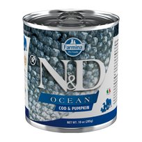 N&D Dog Ocean Cod Pumpkin 285g Psy dorosłe - dorsz i dynia