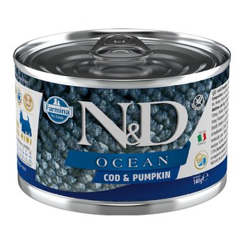 N&D Dog Ocean Cod Pumpkin140gPsy dorosłe - dorsz i dynia - Farmina