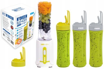 N'oveen,Blender Osobisty Do Smoothie Koktajli + 4 Butelki ,300 W - N'oveen