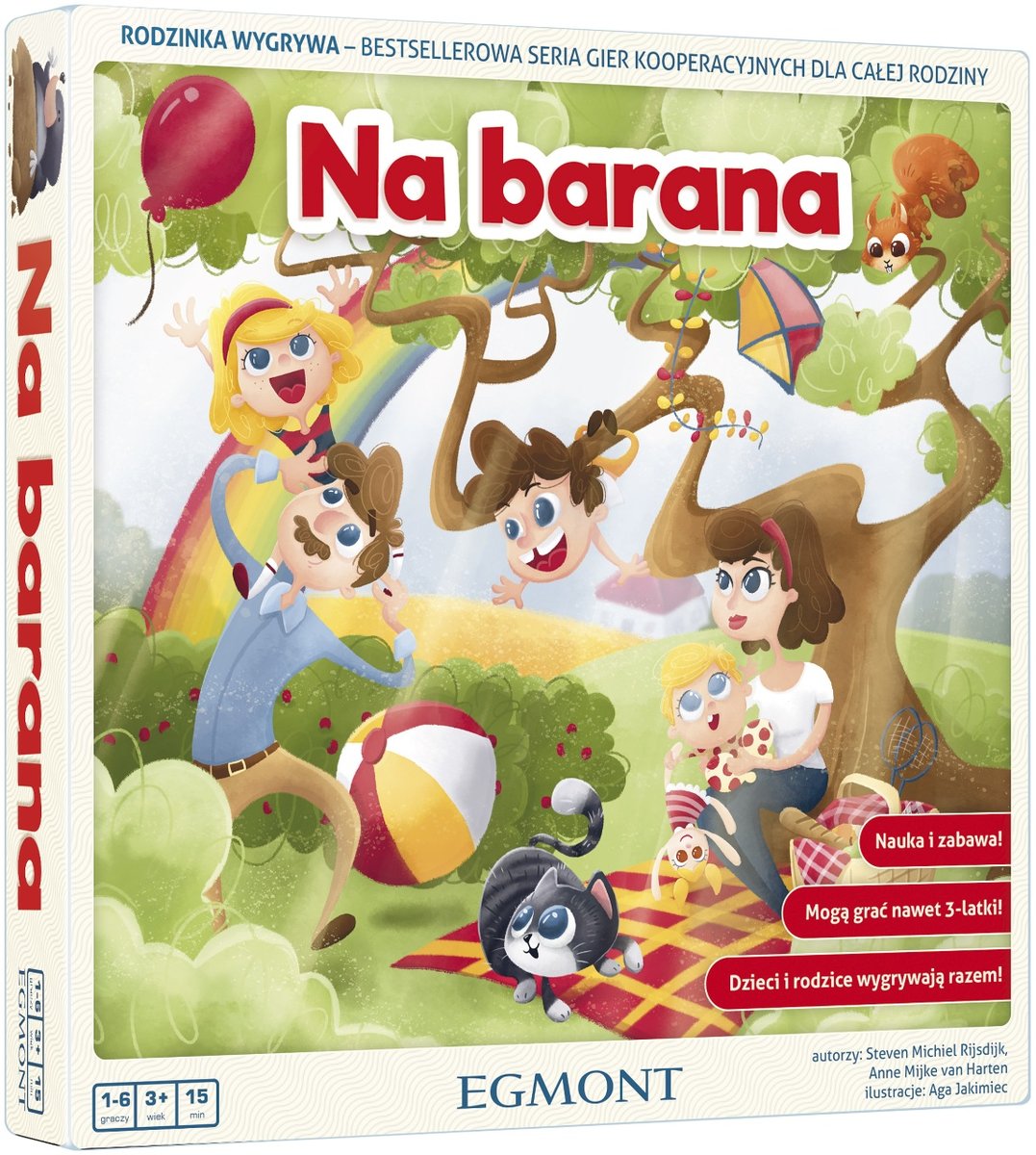 Egmont Na barana, gra planszowa, Egmont