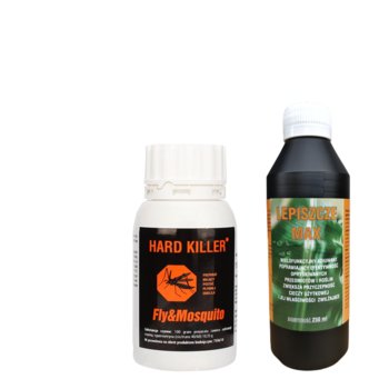 Na Komary Kleszcze Skuteczny Oprysk Preparat HARD KILLER 250 ml Koncentrat - Inny producent