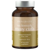 NA KONTROLĘ MASY CIAŁA PRIMABIOTIC 60 kaps. kontrola masy ciała odchudzanie