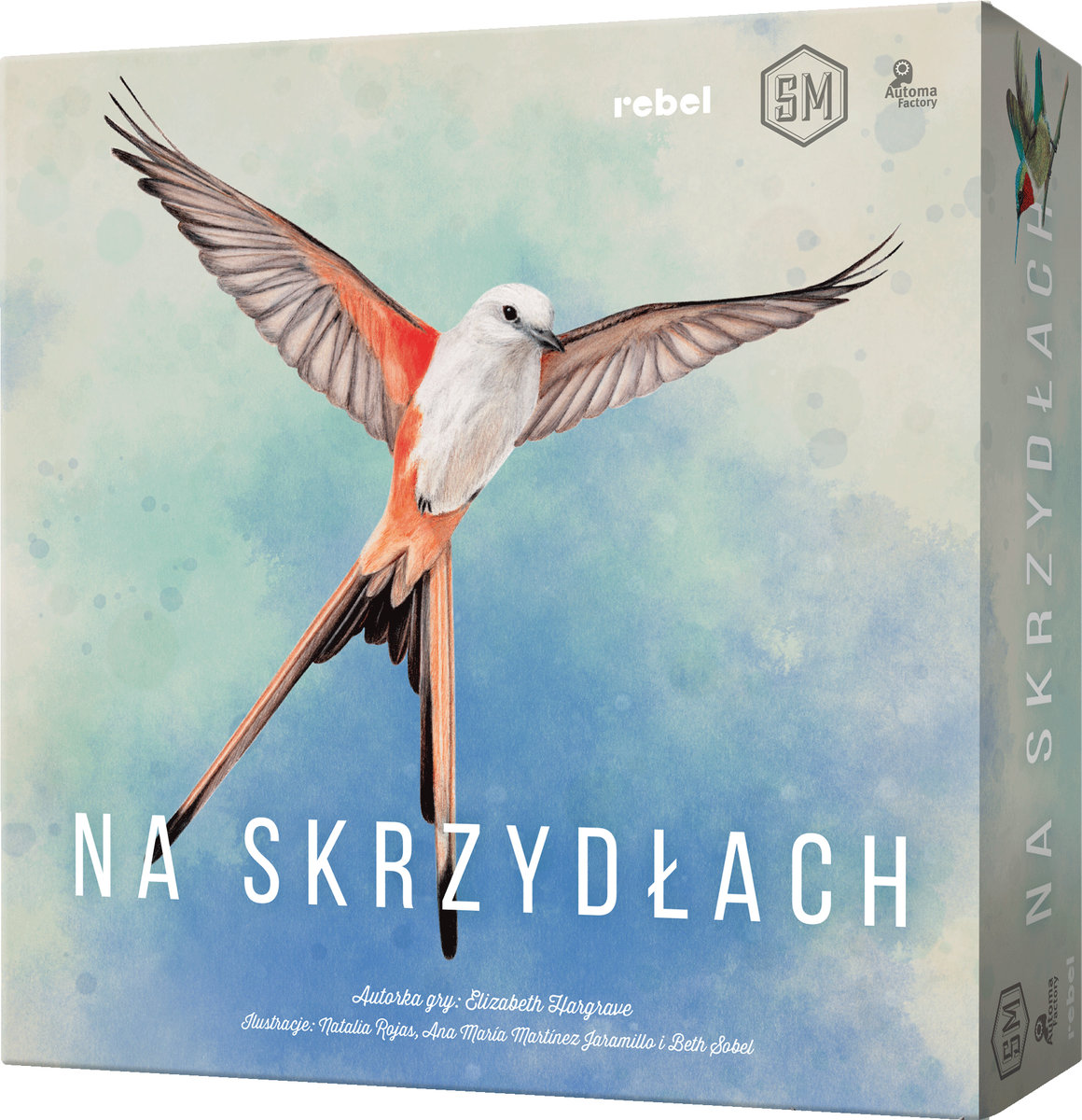 Na skrzydłach, gra planszowa, Rebel