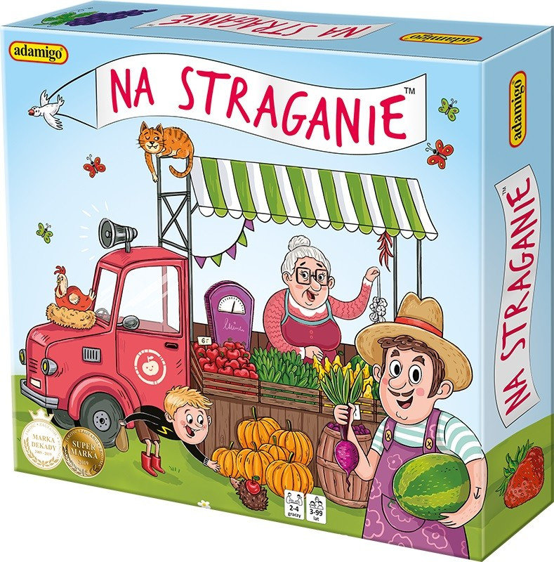Na straganie, gra planszowa, Adamigo