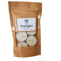 Naan Candle Podgrzewacze Tealight Świeczki Bezzapachowe Sojowe 6Szt