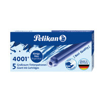 Naboje atramentowe Pelikan długie niebieskie 5 szt Pelikan