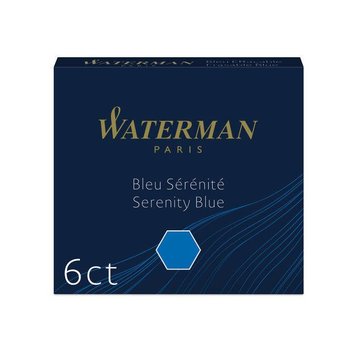 Naboje atramentowe Waterman International Niebieski Floryda - S0110950 - WATERMAN