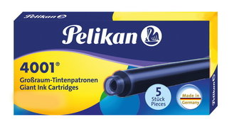 Naboje do pióra wiecznego długie 4001 granatowe PELIKAN - granatowy - Pelikan