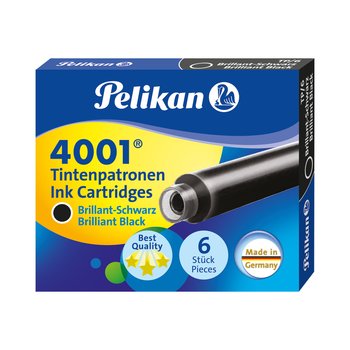 NABOJE PELIKAN TP/6 KRÓTKIE 6 SZT. CZARNE - Pelikan