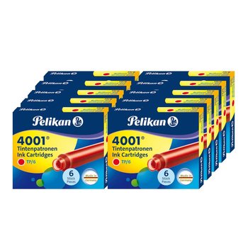 Naboje pióra wiecznego krótkie 4001 PELIKAN 60szt - Pelikan