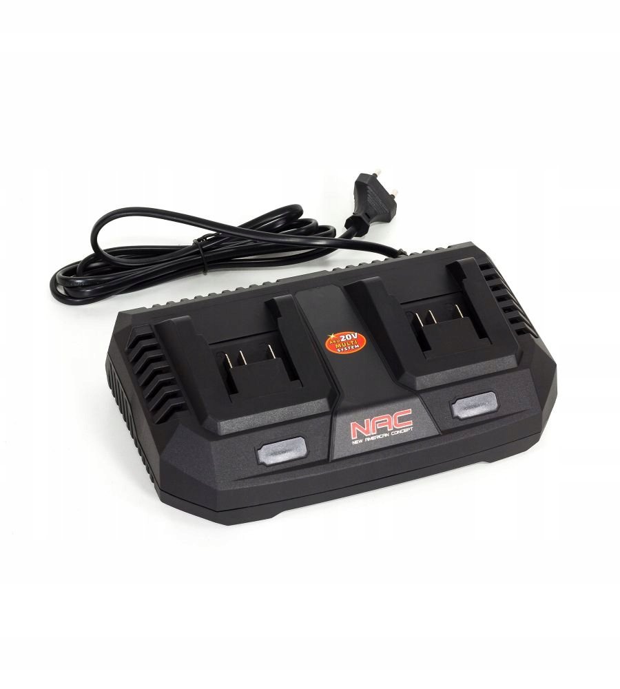 NAC Ładowarka podwójna BC-LI-2X30-20V