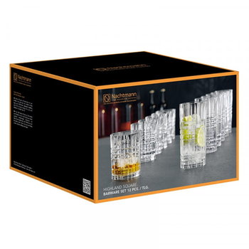 Nachtmann - Highland zestaw 12 szklanek do whisky i drinków - Nachtmann