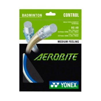 Naciąg Do Badmintona Hybrydowy Yonex Bg Aerobite Biało/Niebieski - Yonex