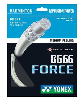 Naciąg Do Badmintona Yonex Bg 66 Force Biały 10 M - Yonex
