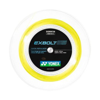Naciąg Do Badmintona Yonex Exbolt 65 Żółty 200 M - Yonex