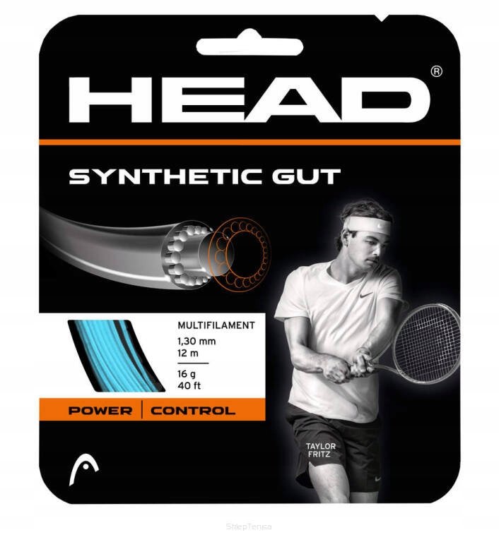 Zdjęcia - Akcesoria do tenisa i squasha Head Naciąg Tenisowy  Synthetic Gut 1.25 Niebieski 