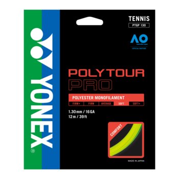 Naciąg Tenisowy Yonex Poly Tour Pro 1.30 - Żółty - Yonex