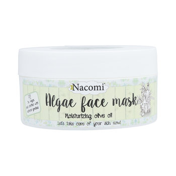 Nacomi, Algae Face Mask, nawilżająca maska algowa z oliwką, 42 g - Nacomi