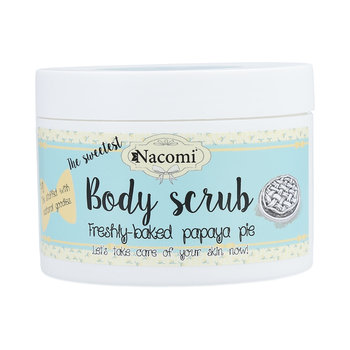 Nacomi, Body Scrub, peeling do ciała Świeże Ciasto z Papają, 200 g - Nacomi