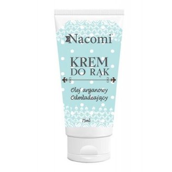 NACOMI Krem do rąk arganowy, odmładzający, 85ml - Nacomi
