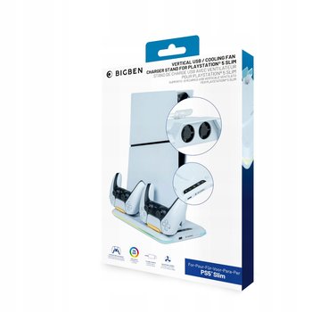 NACON CHARGING STATION WITH FAN RGB/USB HUB/FAN, WHITE PS5 SLIM - Inny producent