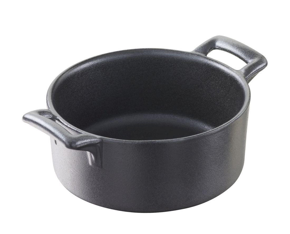 Naczynie okrągłe, głębokie REVOL Belle Cuisine Noir, czarne, 1 l