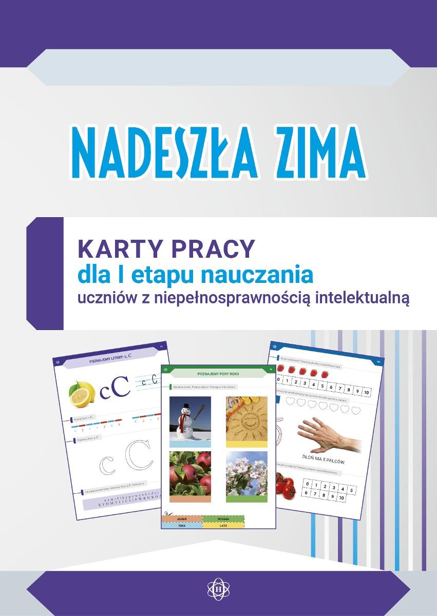 Karty Pracy Niepełnosprawność Intelektualna W Stopniu Lekkim Nadeszła zima. Karty pracy dla I etapu nauczania uczniów z