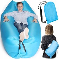 Nadmuchiwana Rozkładana Sofa Lazy Bag Fotel Plaże Korbi