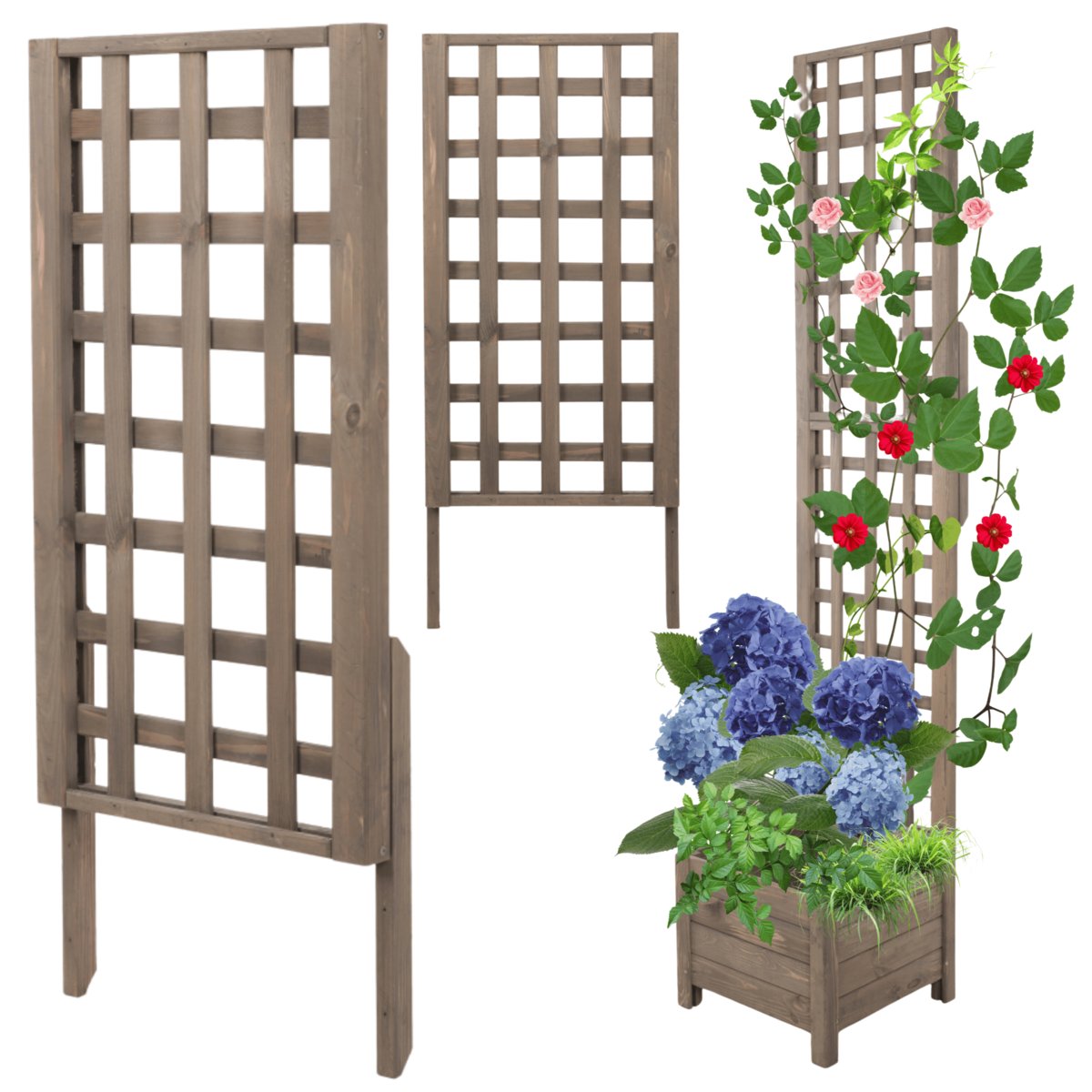 Wamar-Sosenka Wamar-Sosenka Nadstawka Do Pergoli Drewnianej Ogrodowej Szer. 40Cm Modułowa Impregnacja