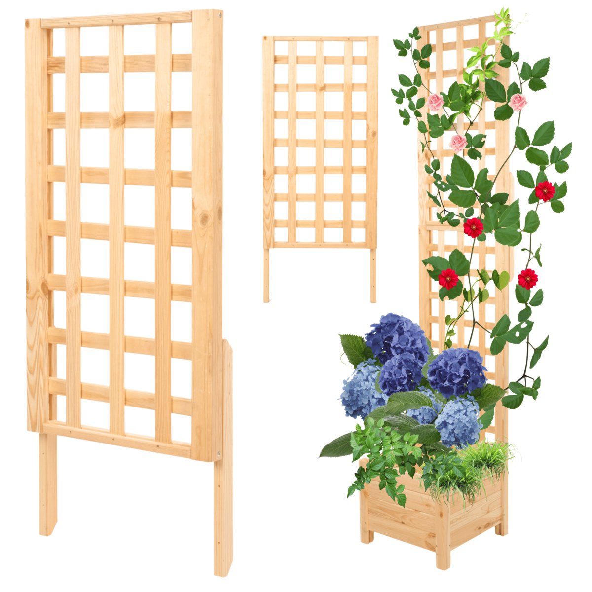 Wamar-Sosenka Wamar-Sosenka Nadstawka Do Pergoli Drewnianej Ogrodowej Szer. 40Cm Modułowa Podwyższenie