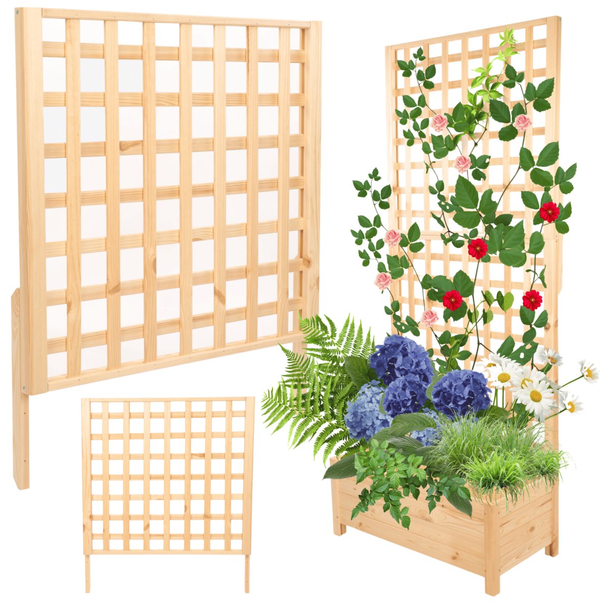 Wamar-Sosenka Wamar-Sosenka Nadstawka Do Pergoli Drewnianej Ogrodowej Szer. 80Cm Modułowa Podwyższenie