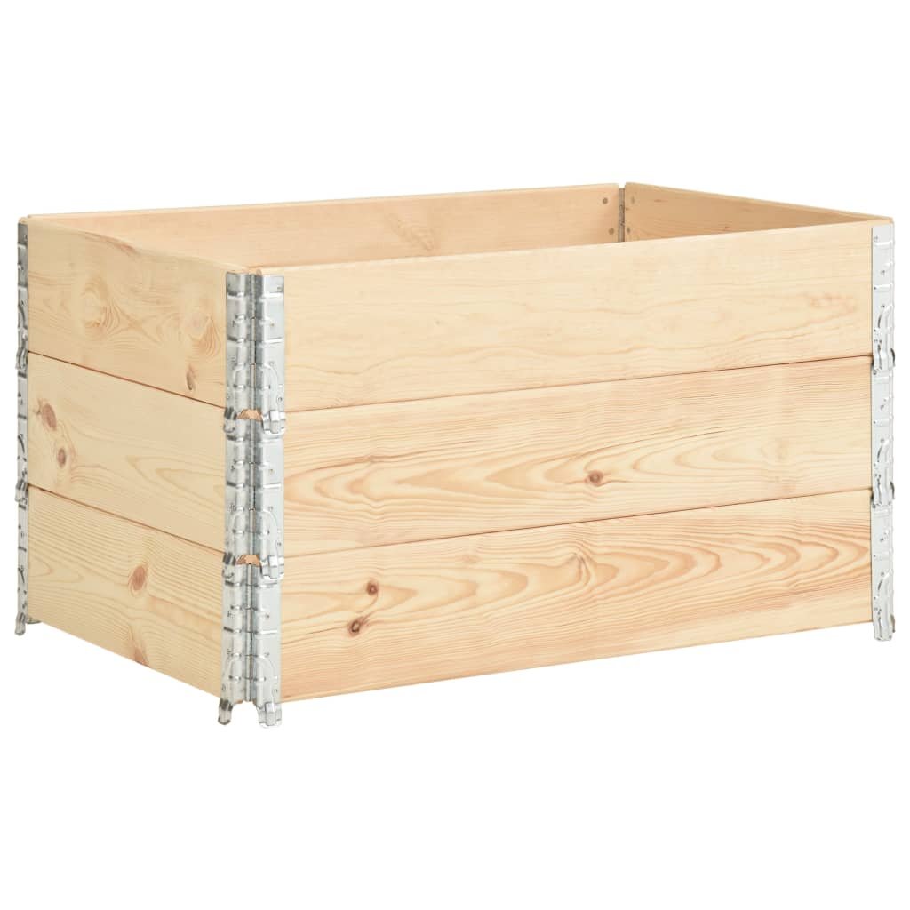 Nadstawki paletowe VIDAXL, 3 szt., 50x100 cm