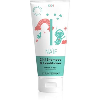 Naif Kids Shampoo & Conditioner szampon z odżywką 2w1 dla dzieci 200 ml - Inna marka