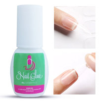 NAIL GLUE Szybkoschnący mocny KLEJ DO TIPSÓW ozdób cyrkoni z pędzelkiem Inna marka