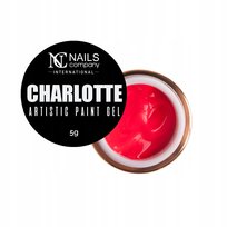 Nails Company Artistic Paint Gel różowy żel do zdobień Charlotte 5g
