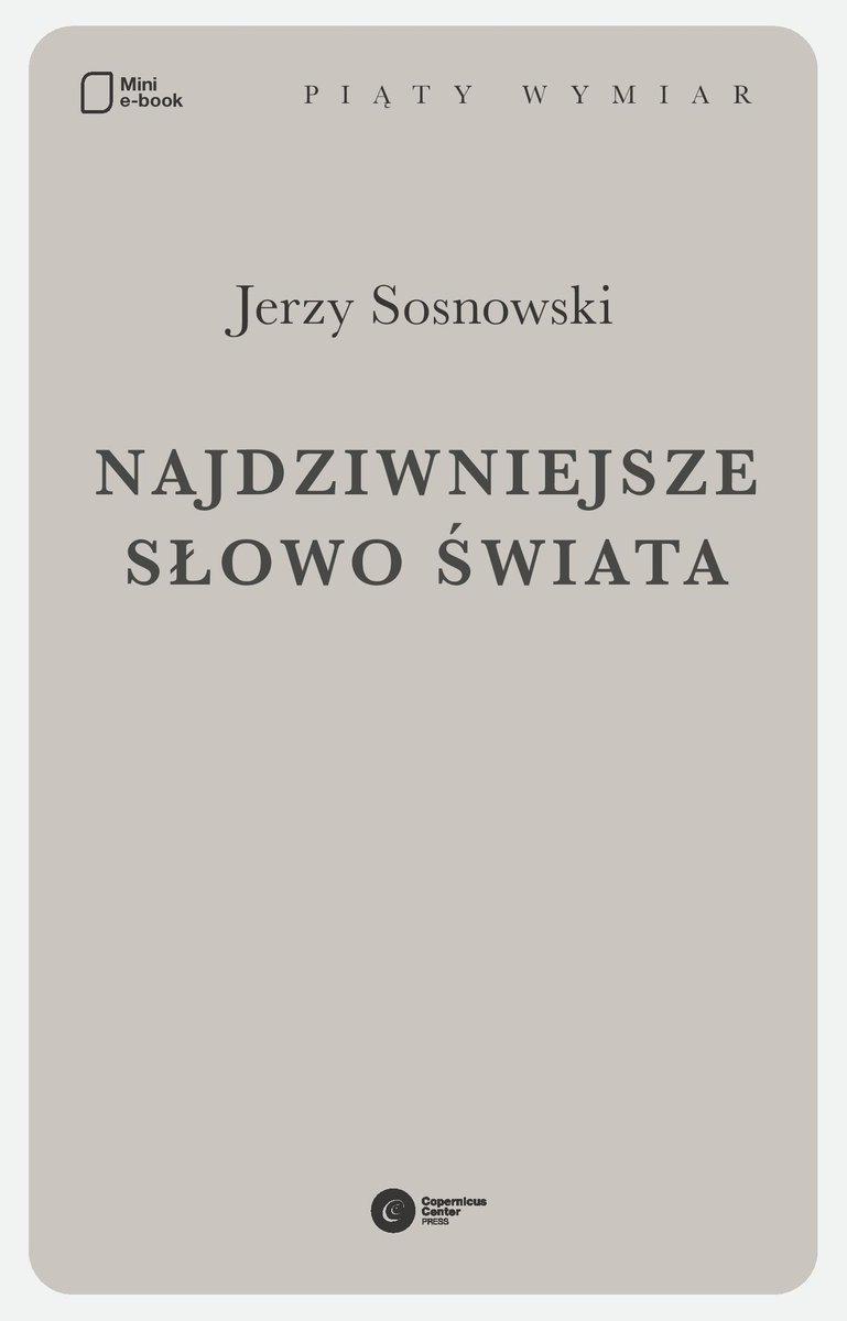 Najdziwniejsze słowo świata - ebook epub