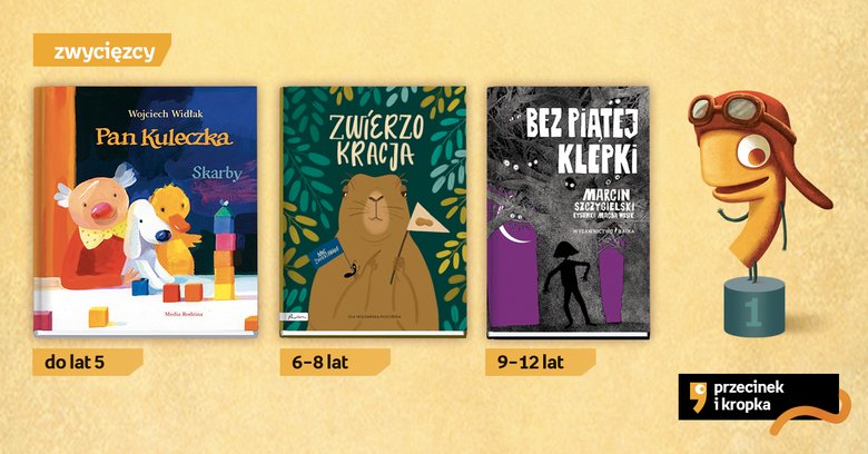 Najlepsza książka dziecięca Przecinek i Kropka 2018 - znamy zwycięzców!