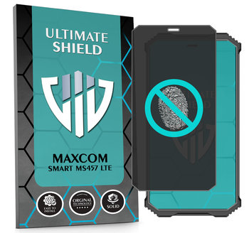 NAJLEPSZE SZKŁO 5D PEŁNE DO MAXCOM SMART MS457 LTE NIETŁUKĄCE ORYGINAŁ - Maxcom