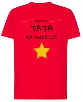 Najlepszy Tata T-shirt Prezent Modny Rozm.XXL