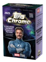 NAJNOWSZY BOX KART MARVEL TOPPS CHROME 2025 PO RAZ PIERWSZY EDYCJA FILMOWA