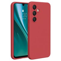 Nakładka Etteri Silicone Case do Samsung Galaxy S24 FE malinowa