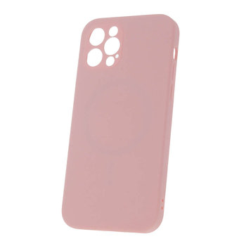 Nakładka Mag Invisible Do Iphone 12 Pro 6,1" Pastelowy Różowy - TelForceOne